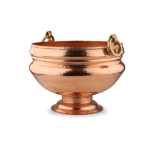 Copper Ghanga with Brass Handle